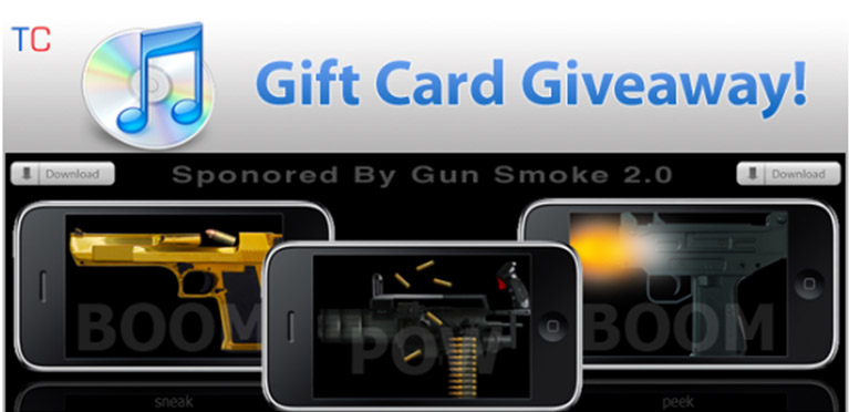 GunSmoke uses a Re-Tweet promotion to virally promote their app